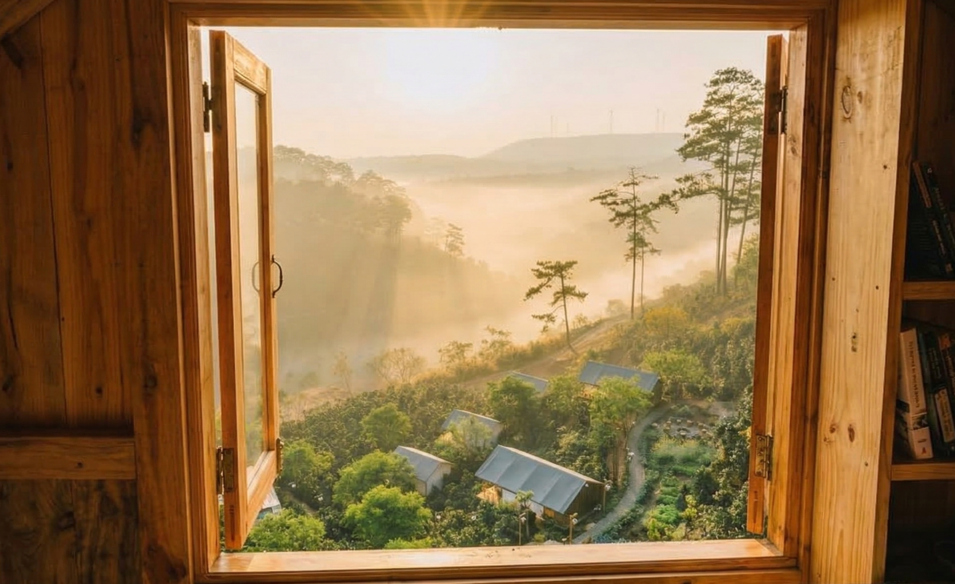 Kén Gỗ - View phòng