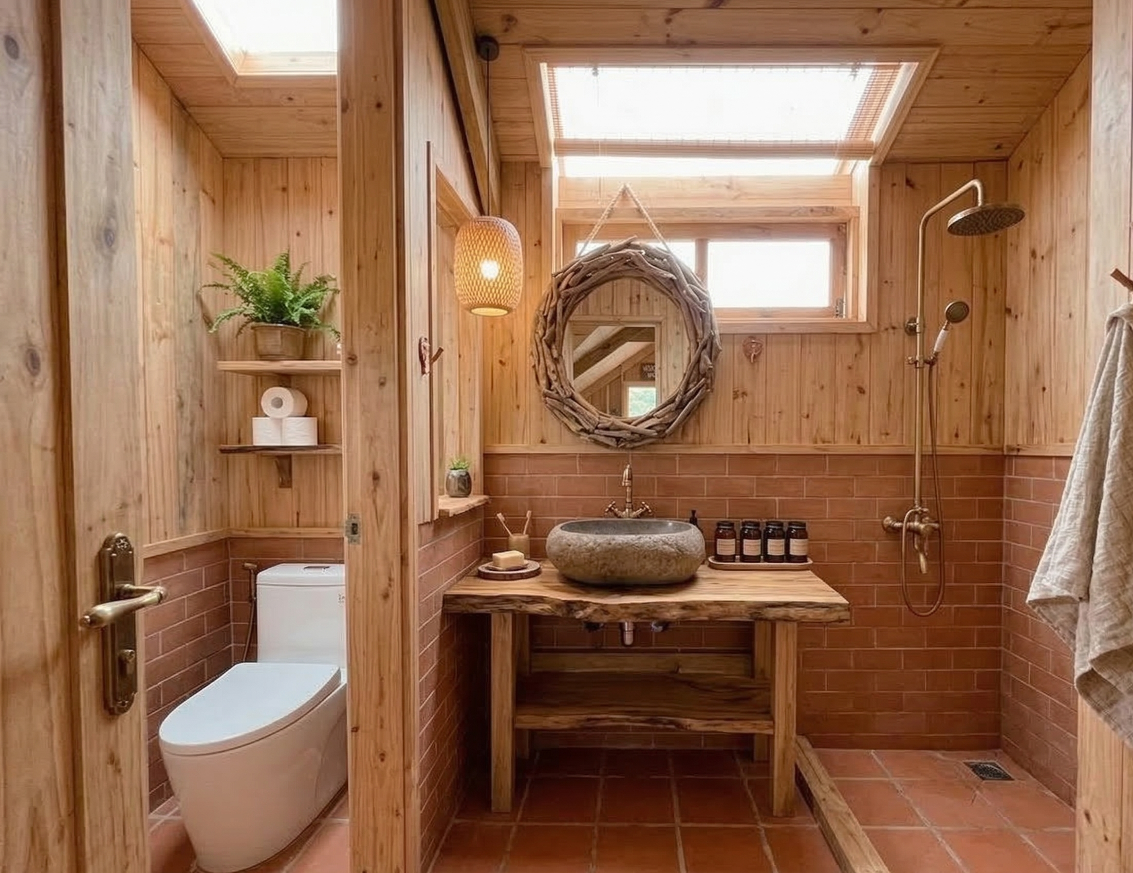 Hiên Nắng - Phòng tắm